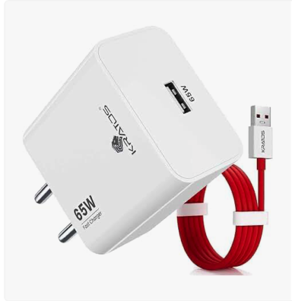 Kratos M99 22.5W Fast Charger with USB-C Cable, Quick Charge 3.0 Power